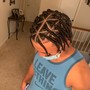 4 feed-in braids