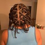 4 feed-in braids