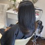 Shampoo and Style long ( consultation)