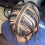 Men Box braids Natural  hair