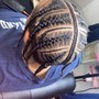 Men Box braids Natural  hair