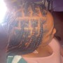 Medium Knotless  Braids