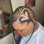 Kid's cornrows