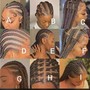 FULLANI /TRIBAL CORNROWS