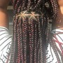 Medium Box Braids