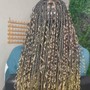 Human hair Medium Goddess Braids (hair included