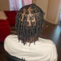 Men Small 2 Strand Twist& Wash combo(full head)