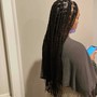 Knotless Braids (Medium/shoulder length)