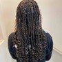 Small Knotless Braids