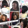 Sew in with leave out