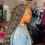 Bohemian Knotless Braids/ Goddess Braids