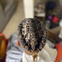 Loc retwist with/Loc Style including weave