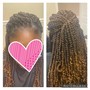 Knotless Goddess Braids small waist