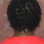 Large knotless braids