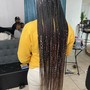 Human hair braids