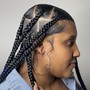 Medium Knotless Braids