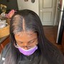 Frontal sew in