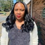 Hybrid Install (Tape Ins + Sew In)