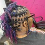 Palm Roll  Retwist & Wash Style