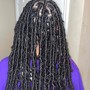 Mid-Back Length Butterfly Locs ( Hair included