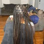 20 Stitch Braids w/ two rows of knotless