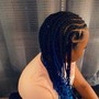 Box Braids(plats no weave added)