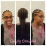 Partial Crochet Braids