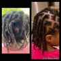 Loc Retie w/ Loc Grooming