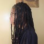 Large Knotless Box Braids