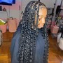 Small box braids hair included