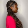 Large Knotless Braids