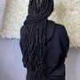 Large Knotless Braids