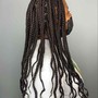 Large Knotless Braids