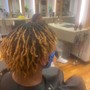 Shampoo and loc detox with steam hydration treatment