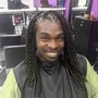 Men's Cornrows with designs