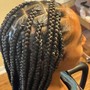 Small Knotless Braids