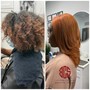 Root touch up and highlight  Retouch