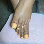 Color change (Toes)