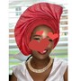 Full face Glam Makeup and Gele