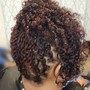 Natural Two-Strand Twist with Shampoo and Conditioner - short to medium-length hair