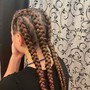 Head of Heart Feed-In Braids