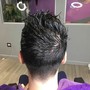 Semi Demi  Permanent Color on short hair dark