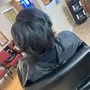 Girl hair trim