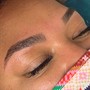 Brow wax and shaping