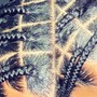 Natural hair Kid's Braids