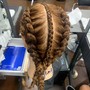 Large Goddess Braids