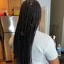 Mid Back Boho locs