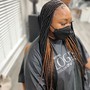 Small knotless Braids