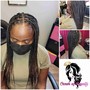 Large Goddess Box Braids