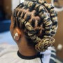 Starter Dreadloc (half head)